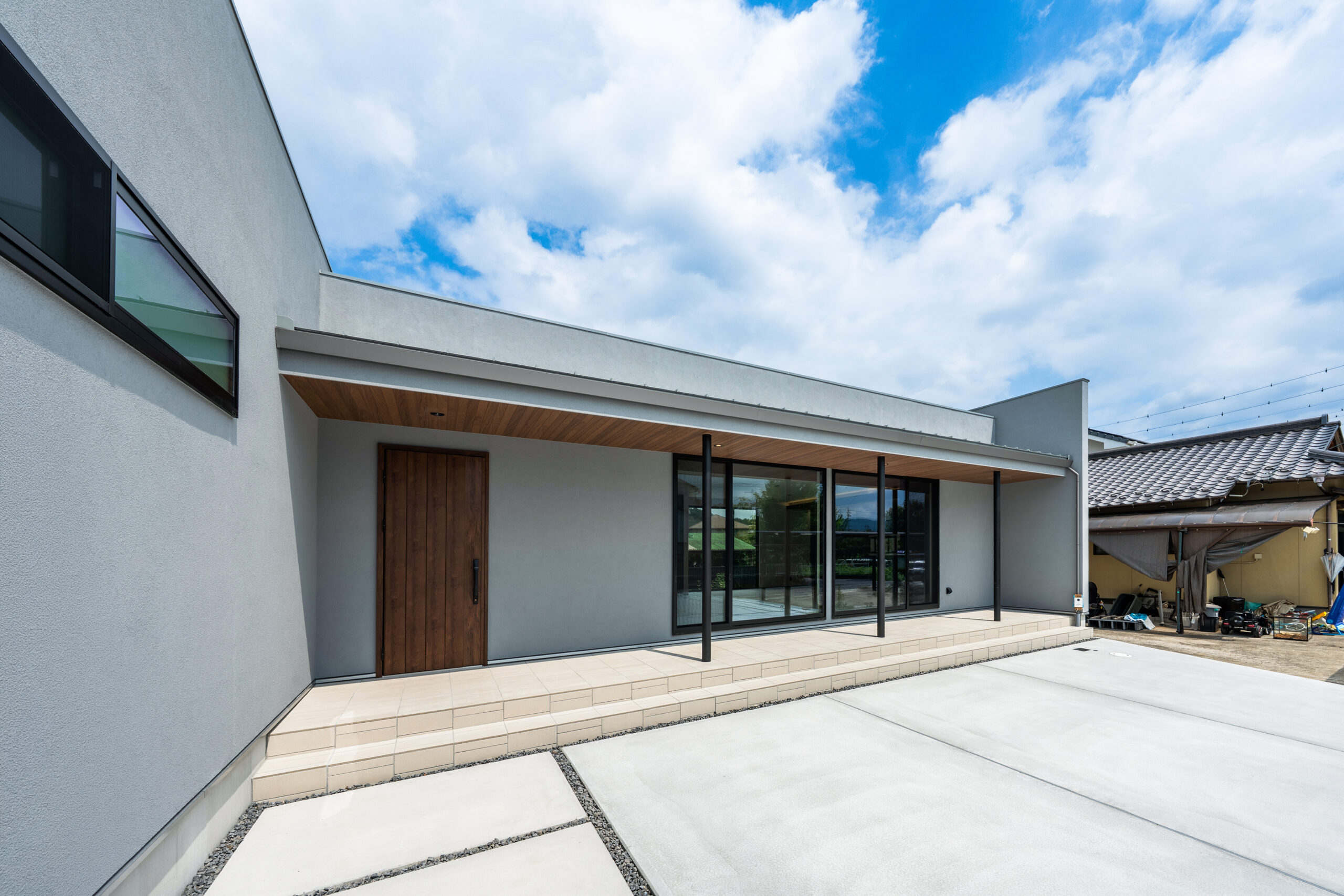 建築家がつくるモデルハウスの外観